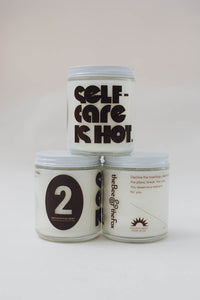 Candle NO.2 Eucalyptus Mint Self care is hot by The Bee & The Fox