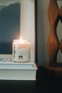 Candle NO.2 Eucalyptus Mint Self care is hot by The Bee & The Fox