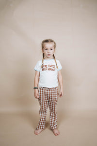 Don't Mess with Mama Ringer Tee by The Bee and The Fox