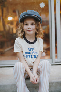 We Are the Future Ringer Tee for Kids by The Bee and The Fox