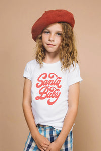 LIMITED EDITION Santa Baby Kids Tee by The Bee & The Fox