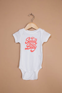 LIMITED EDITION Santa Baby Baby Grow  by The Bee & The Fox