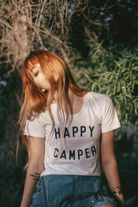 Happy Camper Shirt for Women by The Bee and The Fox